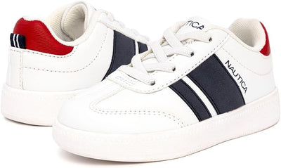 Nautica boys and girls casual fashion shoes, stylish sneakers ideal for soccer and everyday activities, part of the shoes and accessories collection.