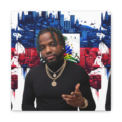 Personalized Urban Flag Background Matte