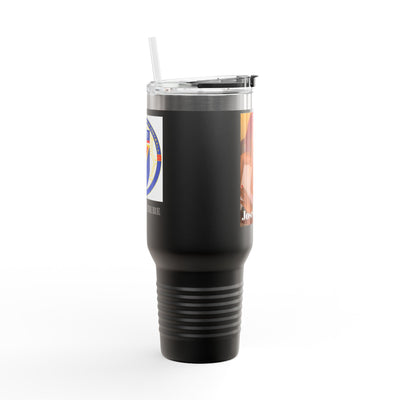 40oz Insulated Travel Tumbler with Custom Photo — Personalized Mug for Commuters & Gifts