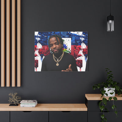 Personalized Urban Flag Background Matte