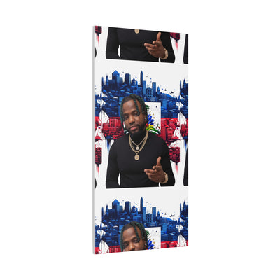 Personalized Urban Flag Background Matte