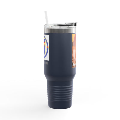 40oz Insulated Travel Tumbler with Custom Photo — Personalized Mug for Commuters & Gifts