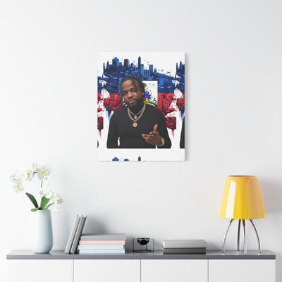 Personalized Urban Flag Background Matte