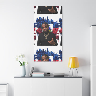 Personalized Urban Flag Background Matte