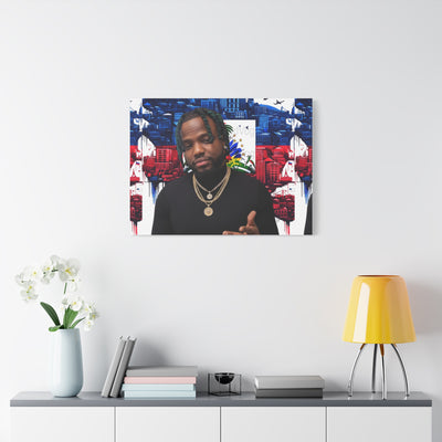 Personalized Urban Flag Background Matte