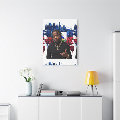 Personalized Urban Flag Background Matte