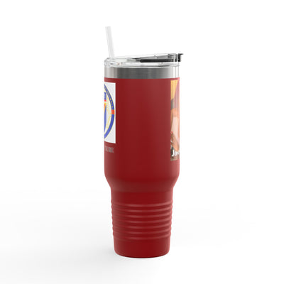 40oz Insulated Travel Tumbler with Custom Photo — Personalized Mug for Commuters & Gifts