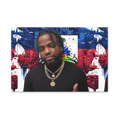 Personalized Urban Flag Background Matte