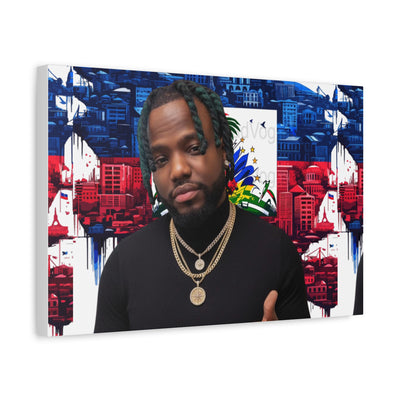 Personalized Urban Flag Background Matte