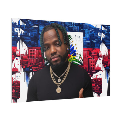 Personalized Urban Flag Background Matte