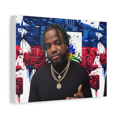 Personalized Urban Flag Background Matte