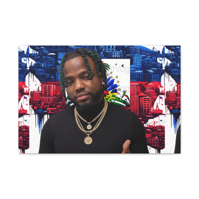 Personalized Urban Flag Background Matte