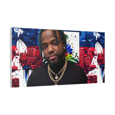 Personalized Urban Flag Background Matte