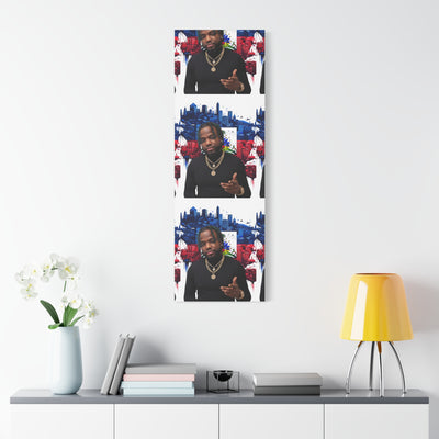 Personalized Urban Flag Background Matte