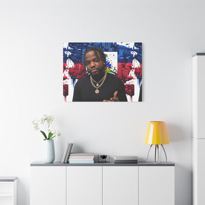 Personalized Urban Flag Background Matte