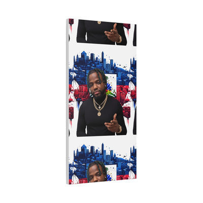 Personalized Urban Flag Background Matte