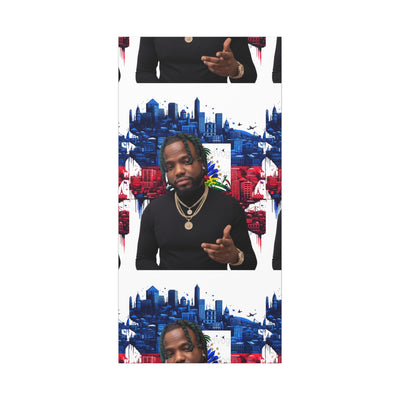 Personalized Urban Flag Background Matte