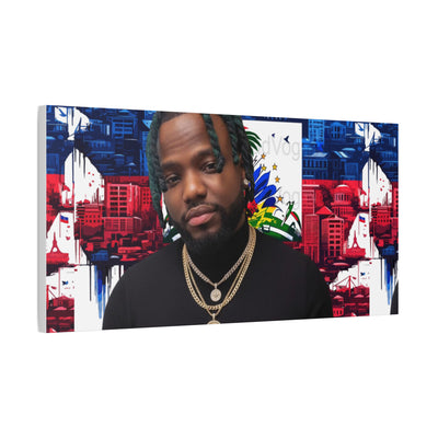 Personalized Urban Flag Background Matte