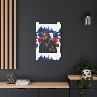 Personalized Urban Flag Background Matte