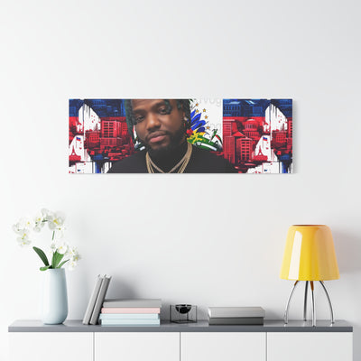 Personalized Urban Flag Background Matte