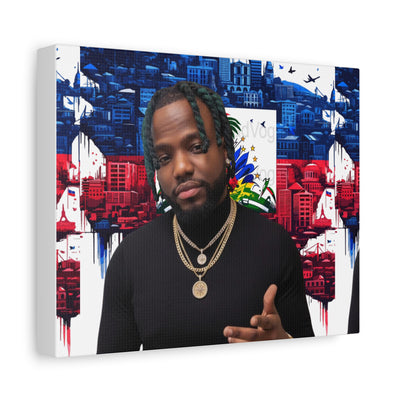 Personalized Urban Flag Background Matte