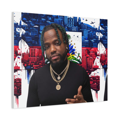 Personalized Urban Flag Background Matte