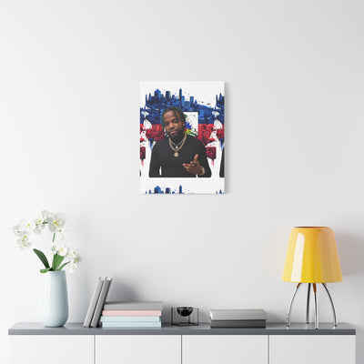 Personalized Urban Flag Background Matte