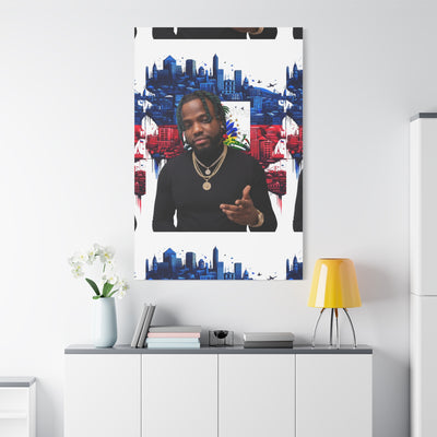 Personalized Urban Flag Background Matte