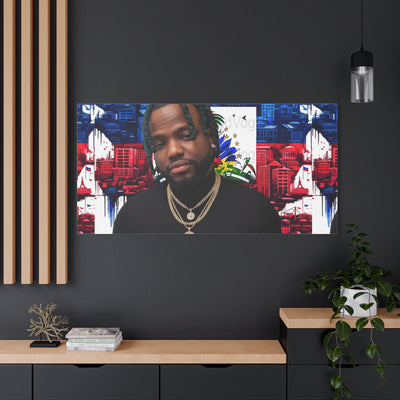 Personalized Urban Flag Background Matte