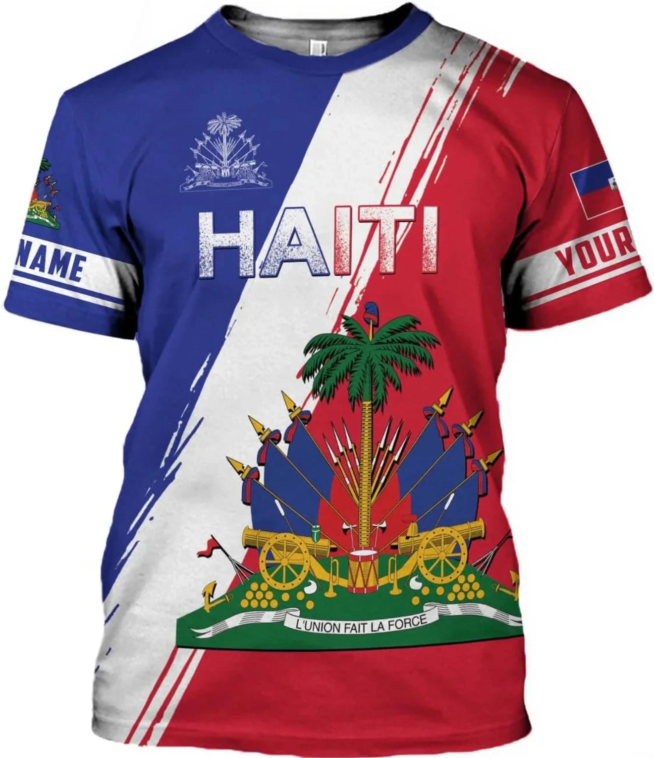 Personalized Name Haiti Baseball Jersey, Haitian Baseball Jersey for Men Women,