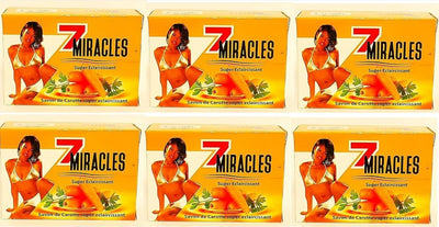 7 Miracles Carrot Soap & Cream Set – 2 x Carrot Soap Bars + 1 x 70 g Vitamin-Rich Carrot Face & Body Cream, Natural Antioxidant Cleanser & Moisturizer, Paraben-Free Skincare