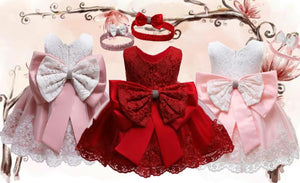 0-2T toddler girls party dress